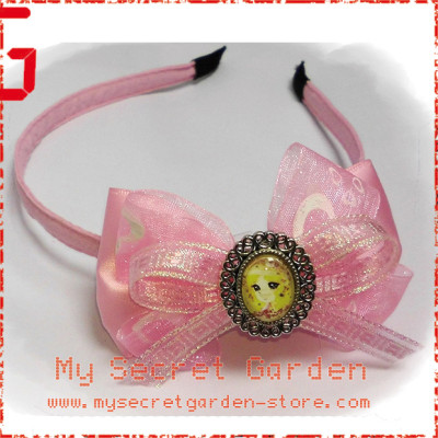 Candy Candy キャンディ・キャンディ Candice White Ardlay Anime Cabochon Hair Bows ( Hair Clip or Hair Band )